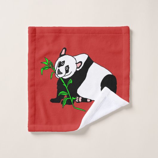 Panda Beer Bad Handdoek (Wasdoekje)