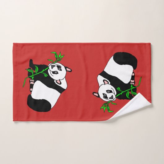 Panda Beer Bad Handdoek (Handdoek)