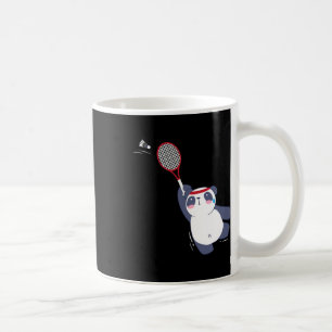 Panda Beer badmintonspeler enkelspel dubbelspel Ac Koffiemok