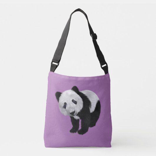 PANDA BEER BAG TAS PURSE (Voorkant)