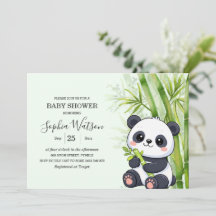 Panda Beer Bamboe Baby Shower