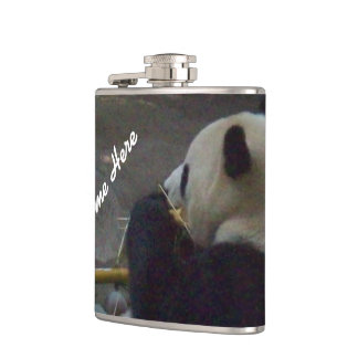 Panda Beer Bamboo Flask Heupfles