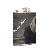 Panda Beer Bamboo Flask Heupfles (Rechts)