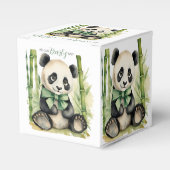 Panda Beer Barly Wachten Baby shower Favor Box Bedankdoosjes (Voorkant Zijde)