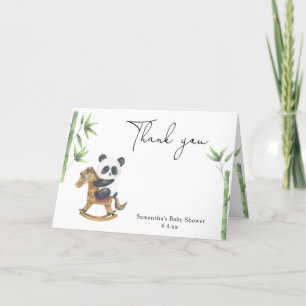 Panda beer bedankt babyshower