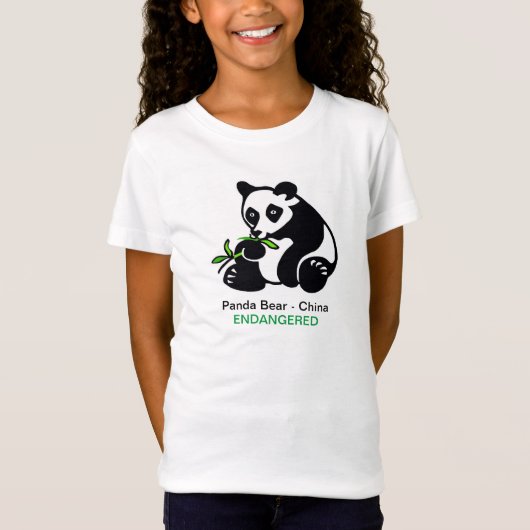 PANDA Beer - Bedreigde diersoorten - China - wildl T-shirt (Voorkant)