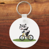 Panda Beer Biker Sleutelhanger (Voorkant)