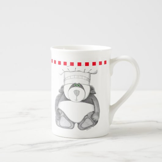 Panda Beer Bone China Porselein Kop (Rechts)