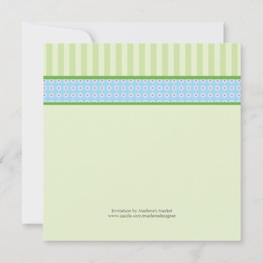 Panda Beer Boy Baby shower Uitnodiging (Achterkant)