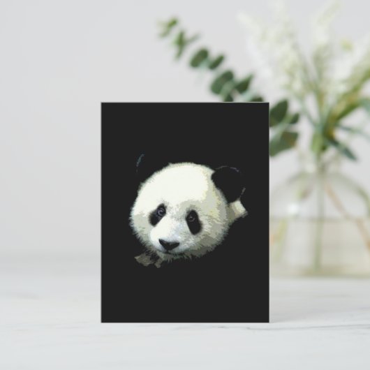 Panda Beer Briefkaart (Staand voorkant)