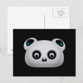 Panda beer briefkaart (Voorkant / Achterkant)