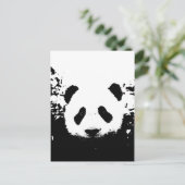 Panda Beer Briefkaart (Staand voorkant)