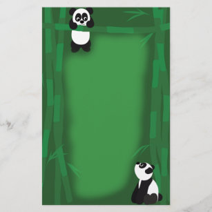 Panda Beer Briefpapier