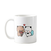 Panda beer, bubu en dudu knuffels liefde
