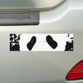 Panda Beer Bumpersticker (Op auto)
