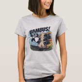 Panda Beer Bus Crash T-shirt (Voorkant)