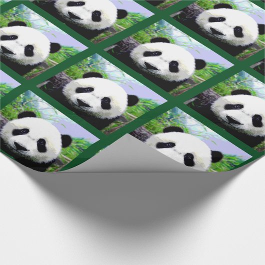 Panda Beer Cadeaupapier (Hoek)