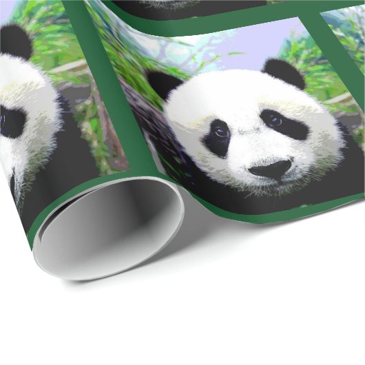Panda Beer Cadeaupapier (Rol Hoek)