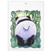Panda Beer Cadeaus & Accessoires Klembord (Achterkant)