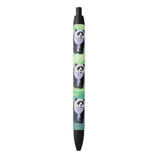 Panda Beer Cadeaus & Accessoires Zwarte Inkt Pen (Voorkant Verticaal)