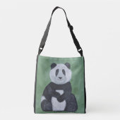 Panda Beer Canvas tas (Achterkant)