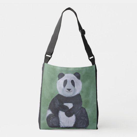 Panda Beer Canvas tas (Voorkant)