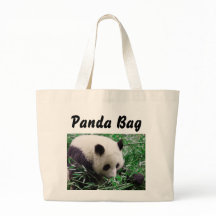 Panda Beer Canvas tas