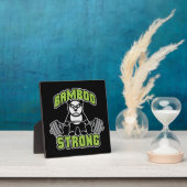 Panda Beer Cartoon - Bamboe Sterk - Deadlift Fotoplaat (Insitu)