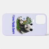 Panda Beer Case-Mate iPhone Case (Achterkant (horizontaal))