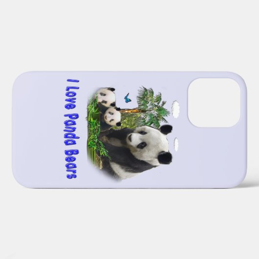 Panda Beer Case-Mate iPhone Case (Achterkant (horizontaal))