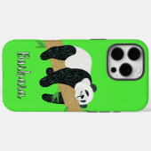 Panda Beer Case-Mate iPhone Case (Achterkant (horizontaal))