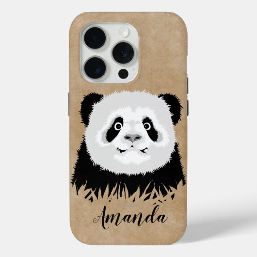 Panda Beer Case-Mate iPhone Hoesje (Achterkant)