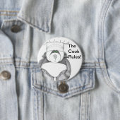 Panda Beer Chef Afbeelding Ronde Button 7,6 Cm (In situ)