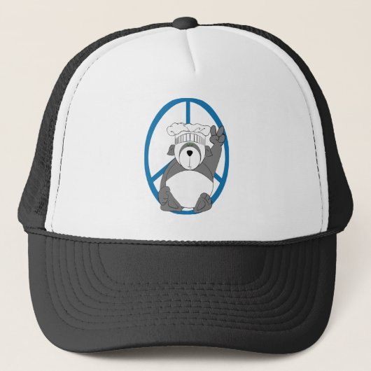 Panda Beer Chef Peace Trucker Pet (Voorkant)