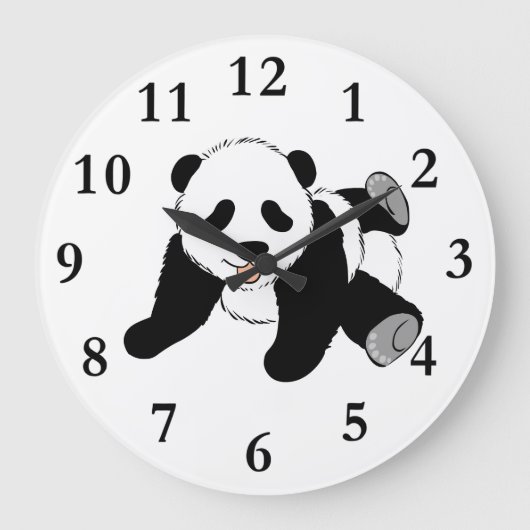 PANDA BEER CLOCK GROTE KLOK (Voorkant)
