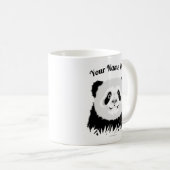 Panda Beer Coffee Mok (Voorkant rechts)