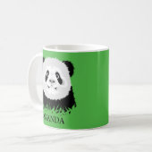 Panda Beer Coffee Mok (Voorkant links)
