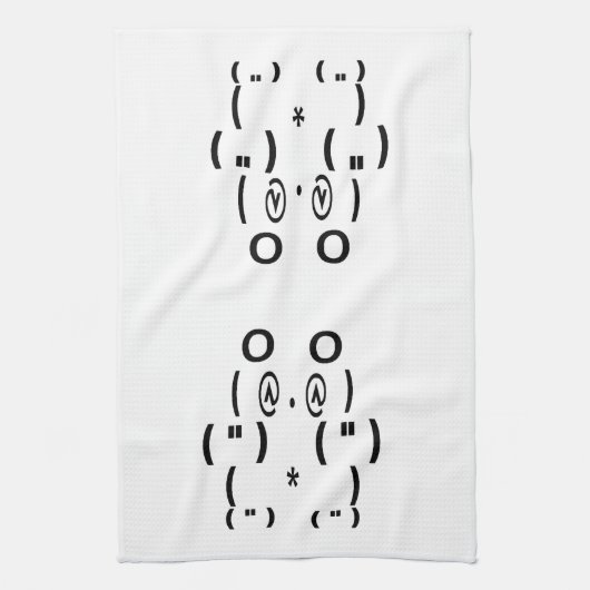 Panda Beer-computersymbool Theedoek (Verticaal)