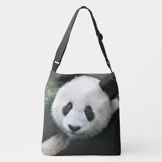 Panda Beer Crossbody Tas (Achterkant)