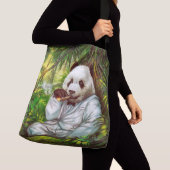 Panda Beer Crossbody Tas (Dichtbij)