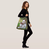 Panda Beer Crossbody Tas (Op model)
