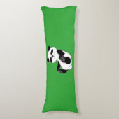 Panda Beer Cub Lichaamskussen (Voorkant Verticaal)