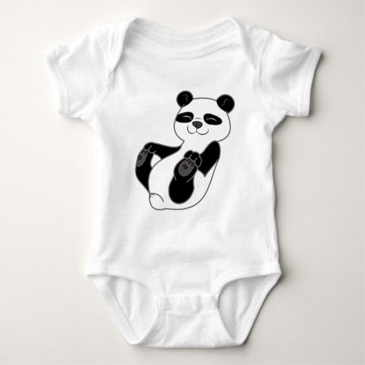 Panda Beer Cub Romper (Voorkant)