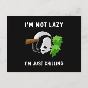 Panda Beer Cute Animal Pandas Paw Funny Gift Idee Briefkaart