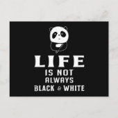 Panda Beer Cute Animal Pandas Paw Funny Gift Idee Briefkaart (Voorkant)