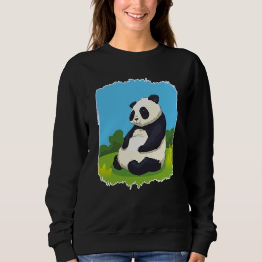 Panda Beer Cute Pandas Beren Animal Beauful Gift Trui (Voorkant)