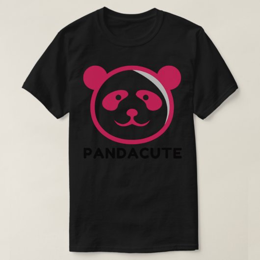 Panda Beer Cute T-shirt (Design voorkant)