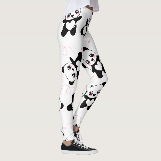 Panda Beer Dance Leggings (Rechts)