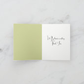 Panda Beer Dank u Kaart (Binnen)