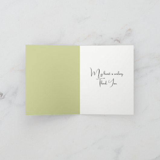 Panda Beer Dank u Kaart (Binnen)